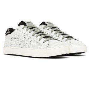 P448 Johny Leather Suede Cheetah Print Calf Hair Women's Shoe Size EU38 Italy